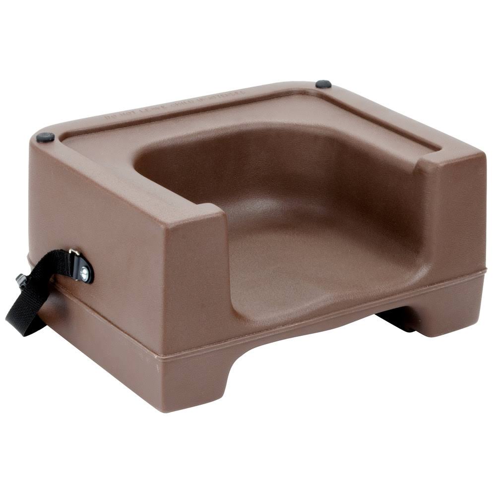 Brown Dual Height Booster Seat with Safety Strap E79208