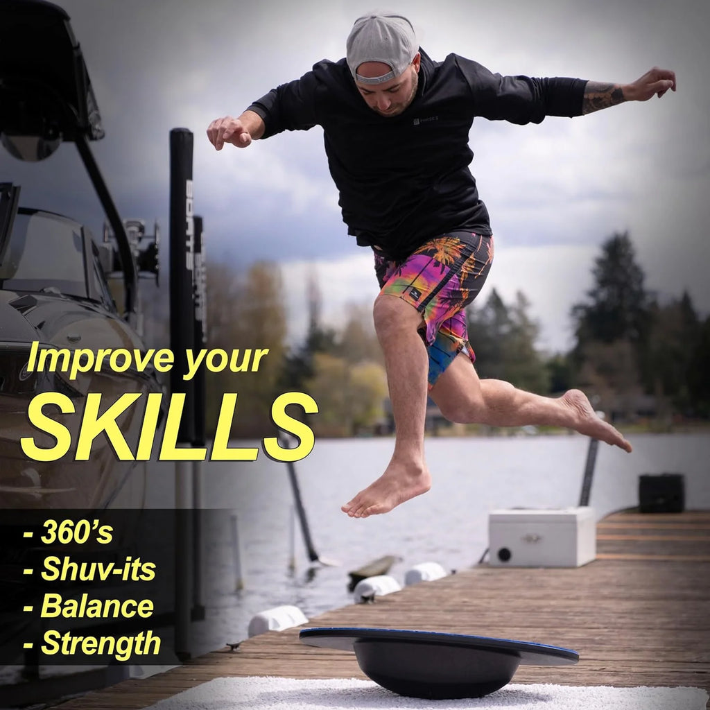 Wakesurf Balance Board With Tracking App And Phone Mount Y9792
