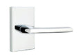 Polished Chrome Passage Lever Set W976