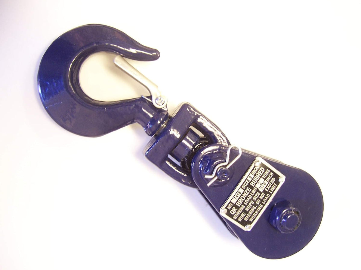 Snatch Block with Hook, 4 Ton Capacity T199