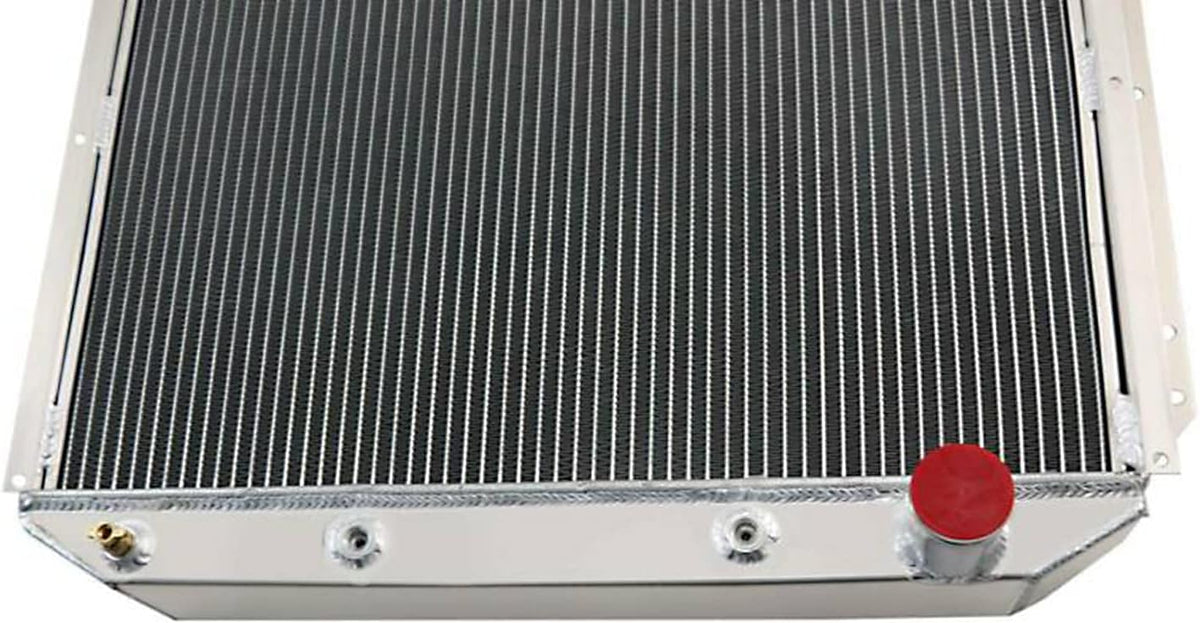 4 Row Aluminum Radiator for Ford F-100 F-250 F-350 Pickup Truck A5865