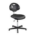 Black Polyurethane Cleanroom Task Chair L967881