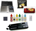 Gold Silver Platinum Test Acids with Diamond Tester and Digital Scale F887423