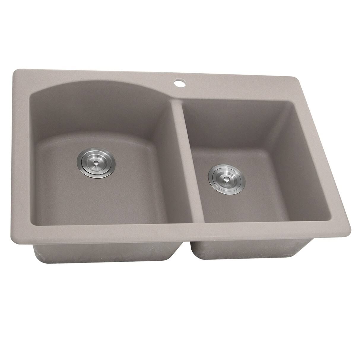 Truffle Granite Composite Topmount Sink U27572