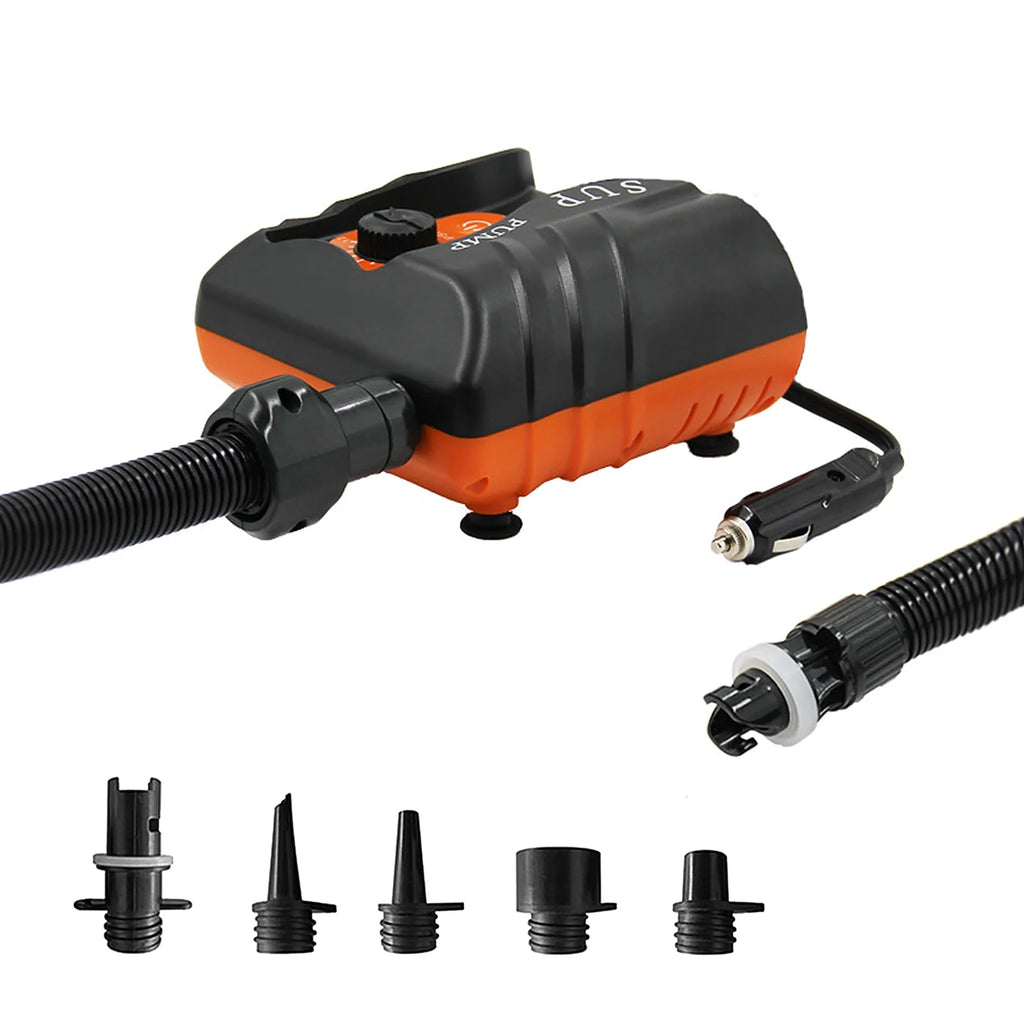 16 PSI Electric Inflation Air Pump with 6 Nozzles B720915