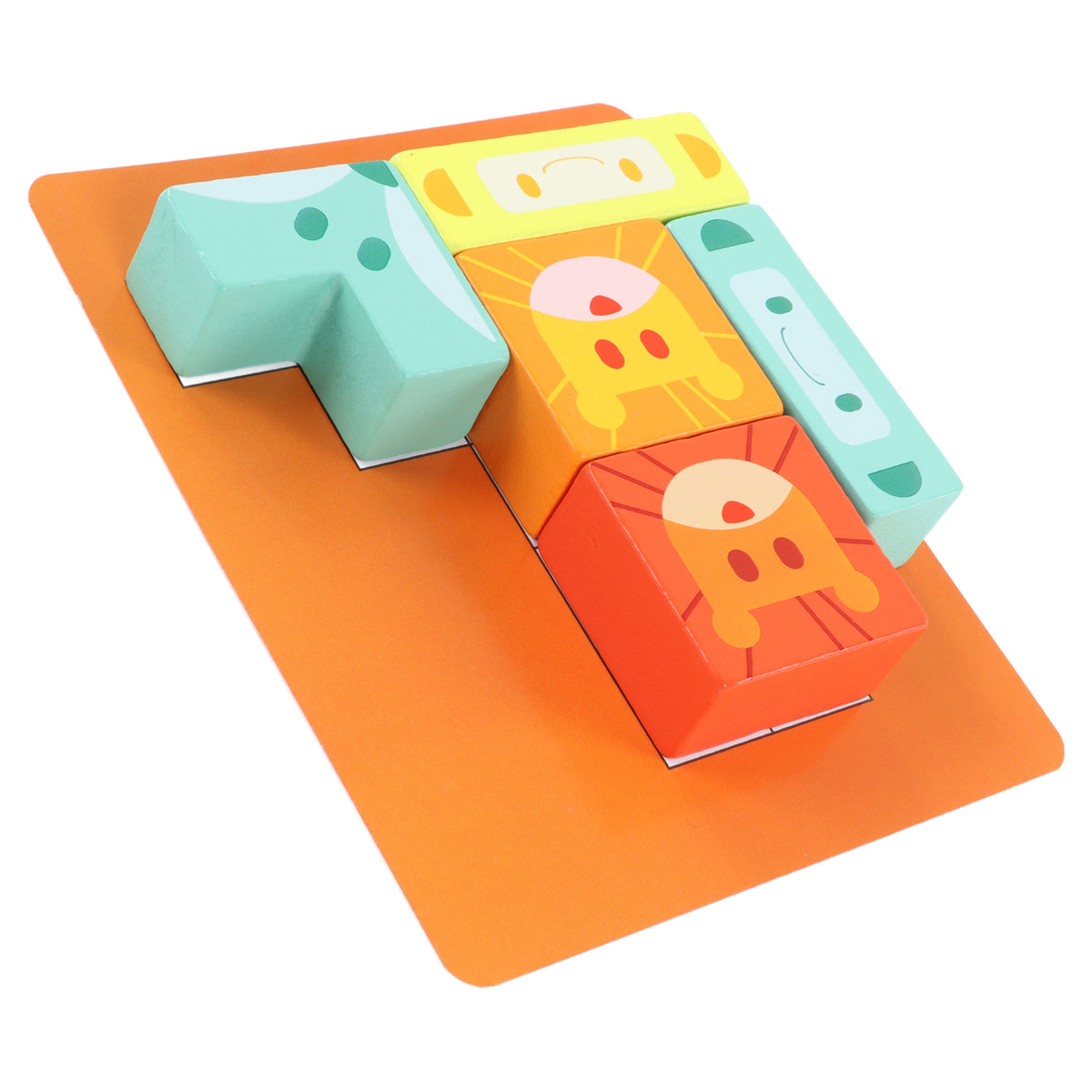 Wooden Building Block Set Educational Toy Z6305