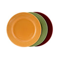 11 1/4 x 1 1/4 Plate Butterscotch Pistachio Cranberry Assorted, Case of 12 B443796