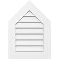 Peaked Top Surface Mount PVC Gable Vent O723304