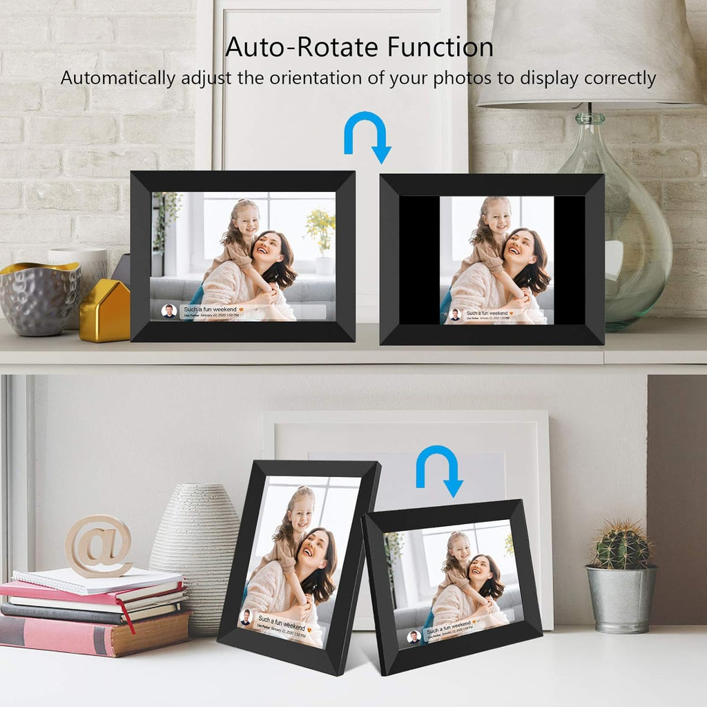 10 Inch Smart WiFi Digital Photo Frame 2K IPS LCD Touch Screen 16GB Storage P200461