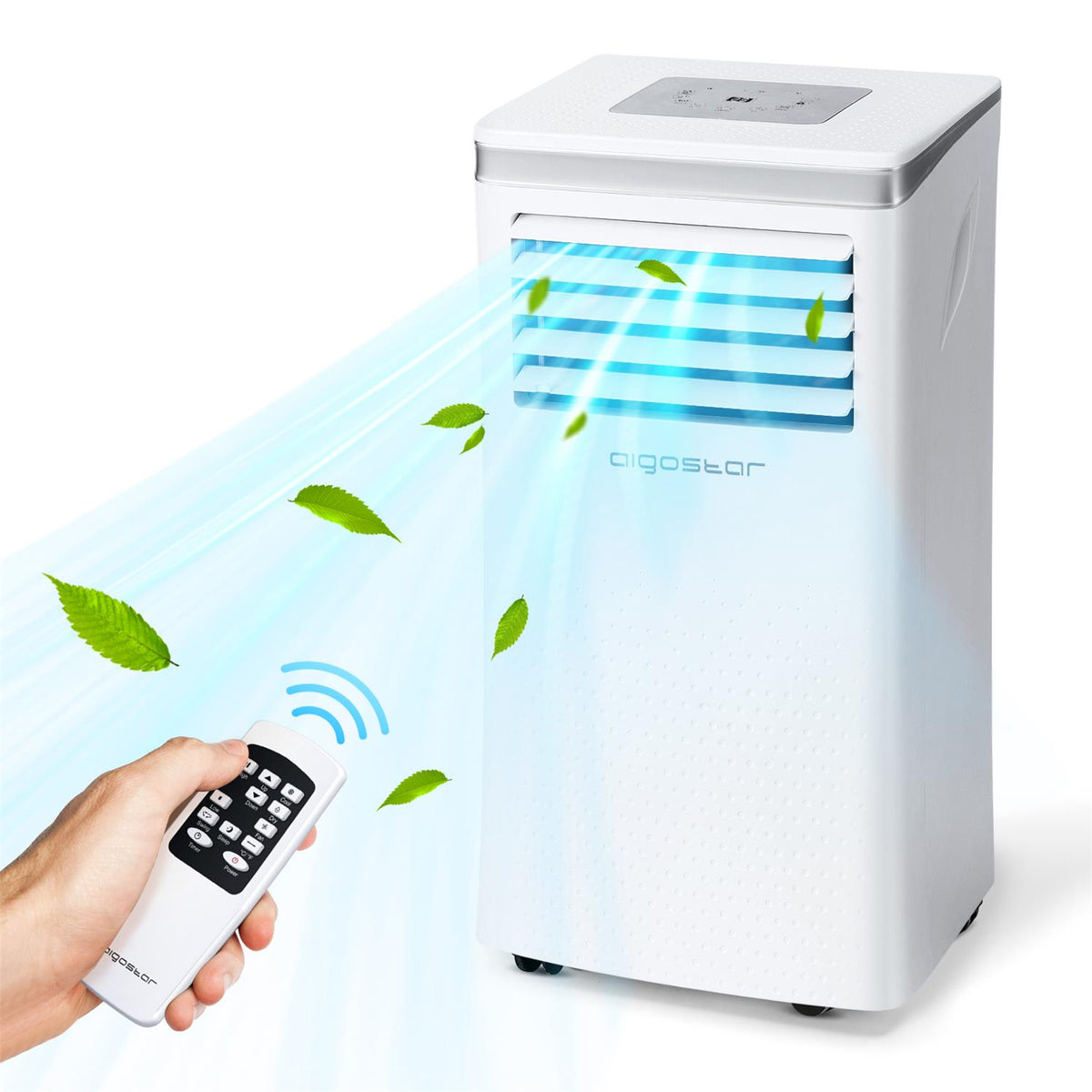 10000 BTU 3-in-1 Portable Air Conditioner with Remote Control and Window Kit Z473