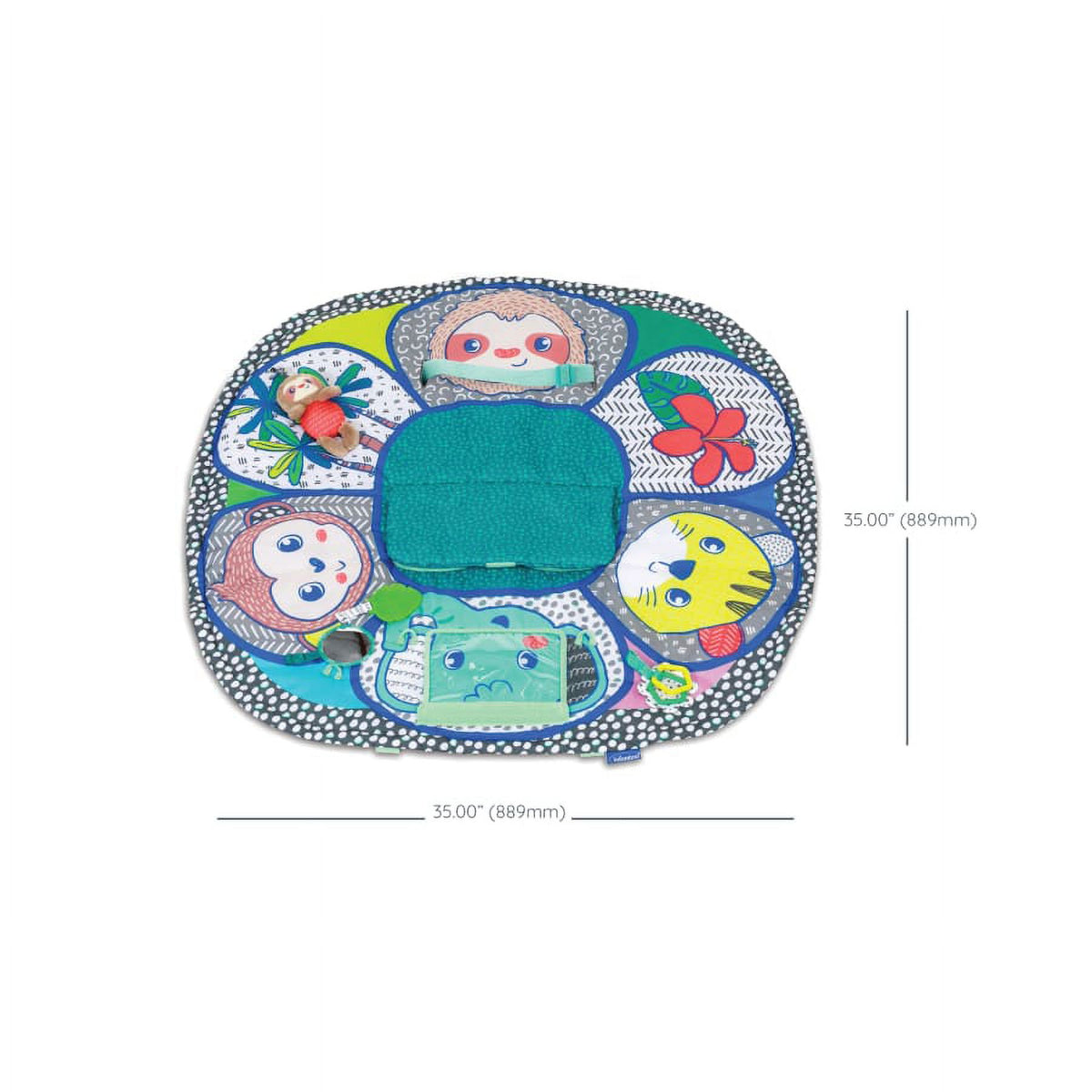 Shopping Cart Cover & Play Mat, Multicolor U683