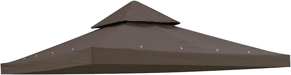 8'x8' Dark Green Gazebo Canopy Replacement Top Cover N687566