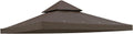 8'x8' Dark Green Gazebo Canopy Replacement Top Cover N687566