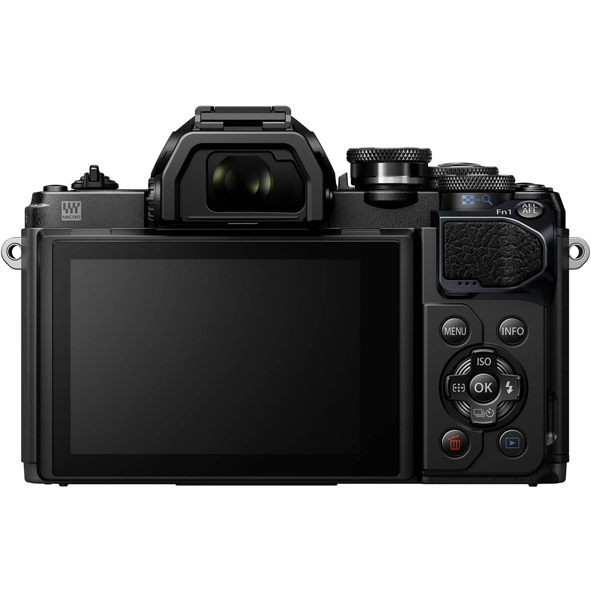 Black Camera with 14-42mm Lens H68100