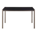Antique Steel Black Wood Dinette Table P8513