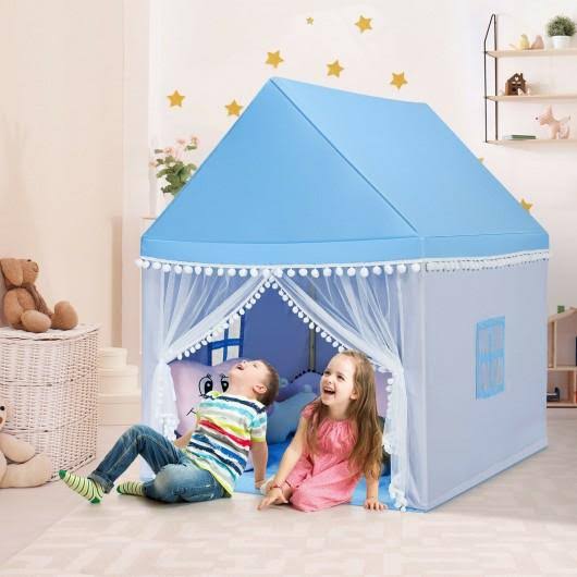 Blue Play Tent with Mat F8104