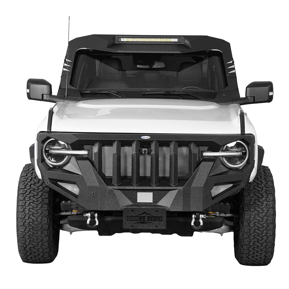 Black Windshield Visor Frame Cover H9541