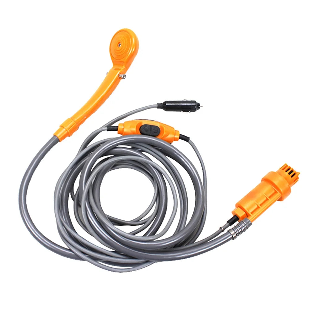 Folding Bucket Electric Outdoor Shower Kit V370