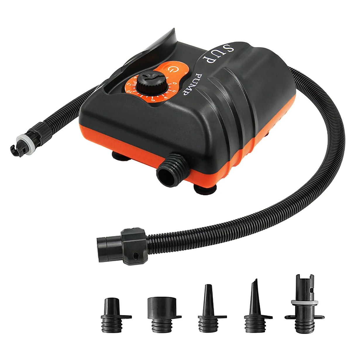 16 PSI Electric Inflation Air Pump with 6 Nozzles B720915