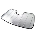Silver and Grey Windshield Sun Shade Protector for 2006-2012 Ford Fusion, 1 pcs Set T6044