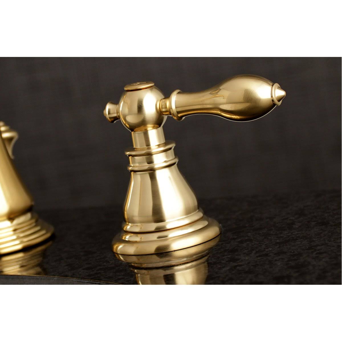 Matte Black Widespread Bathroom Faucet M63688