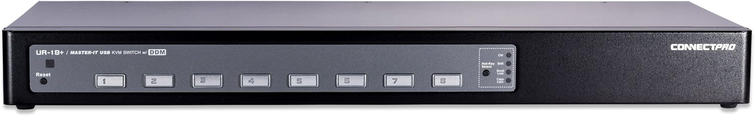 4-port USB KVM Switch with 4 KVM Cables T371602