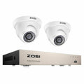 1080p Outdoor CCTV System 4CH DVR with 2x 2MP Cameras I823183