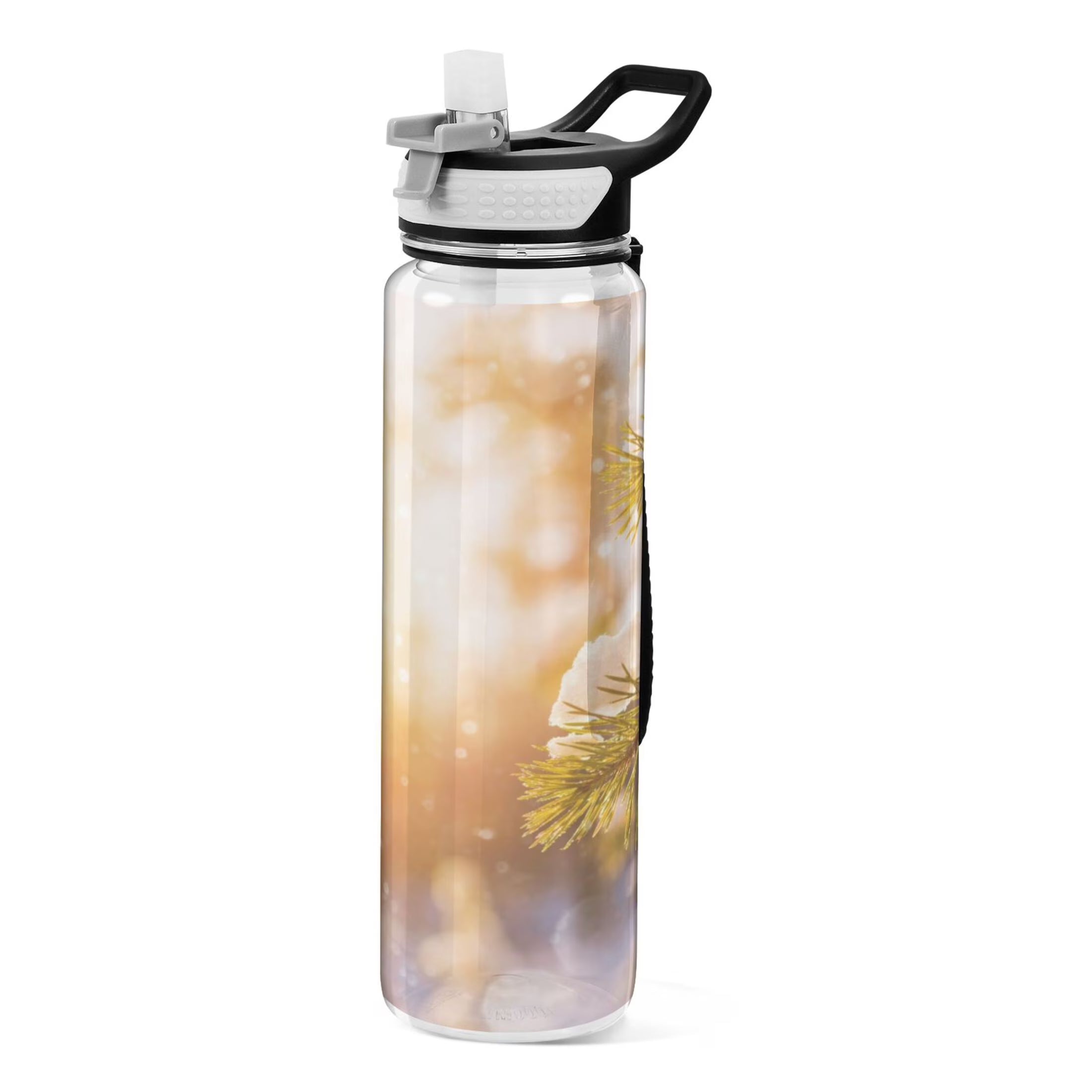 32oz Tritan Leakproof Water Bottle with Straw H37996