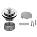 White Lift and Turn Drain Strainer with Faceplate O462837
