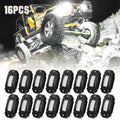 White LED Rock Lights 16PCS Z55684
