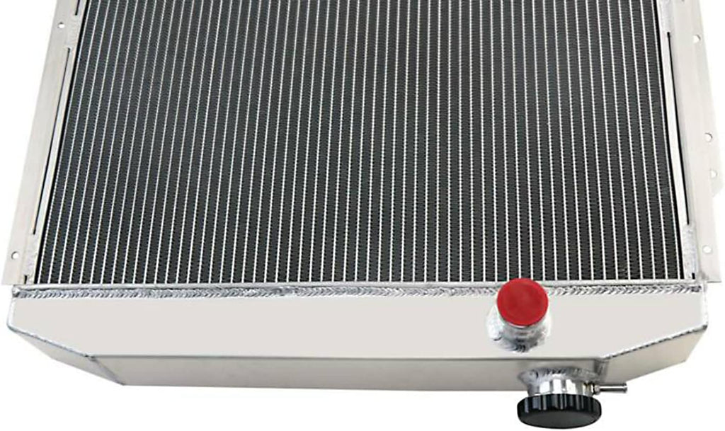 4 Row Aluminum Radiator for Ford F-100 F-250 F-350 Pickup Truck A5865