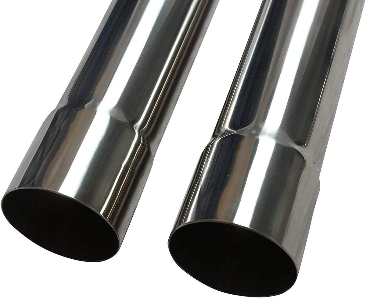 2.25 Stainless Steel Mandrel Bend Exhaust Kit Tubing 8PCS H1372