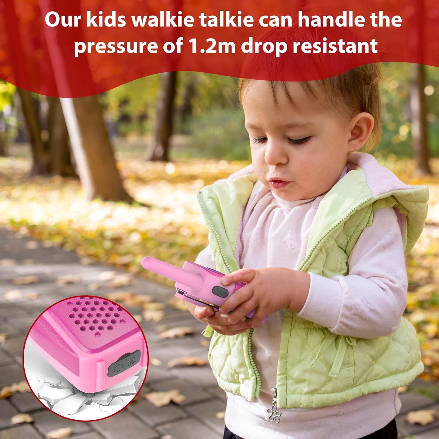 4 Pack Rechargeable Walkie Talkie Handheld Radio R2488