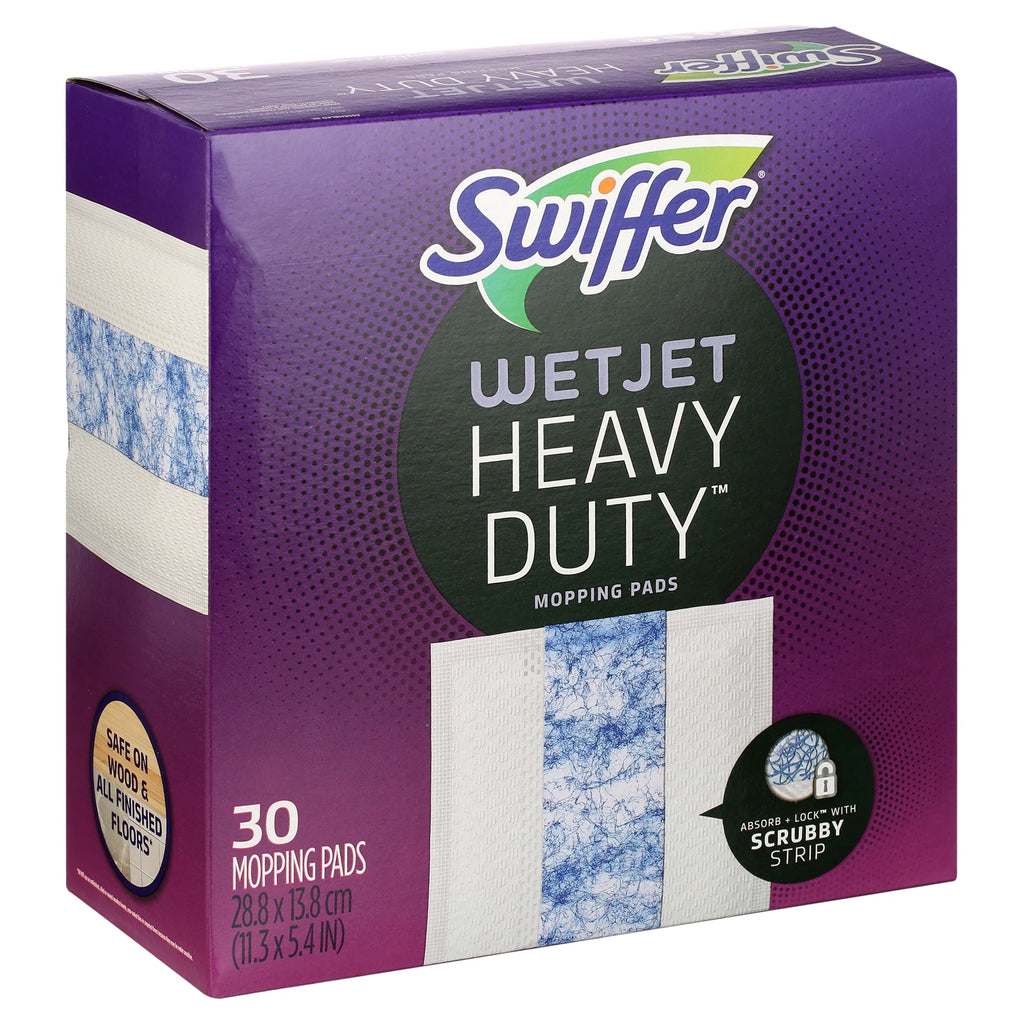 WetJet Extra Power Mopping Pads 30 ct C80907