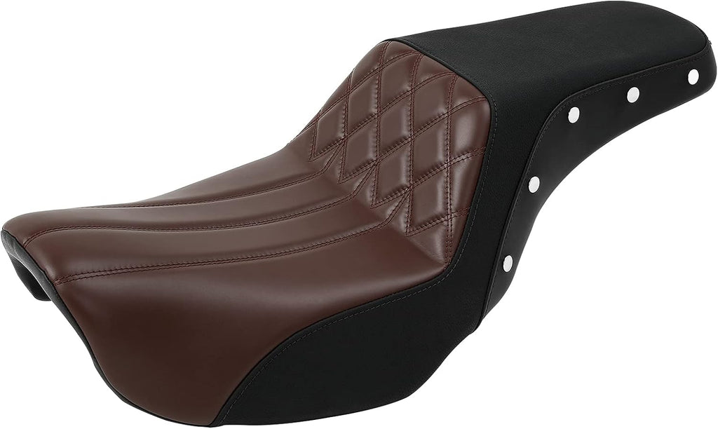 Red Stitching Motorcycle Seat N84215