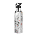 Insulated Stainless Steel Water Bottle with Straw Lid 20 oz A3893