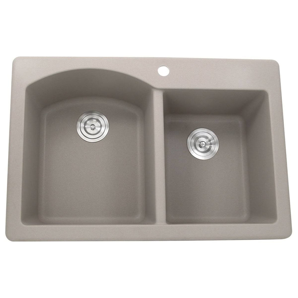 Truffle Granite Composite Topmount Sink U27572