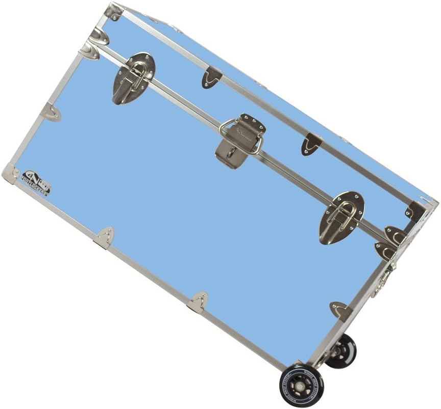 Lockable Rolling Storage Trunk with Wheels X850