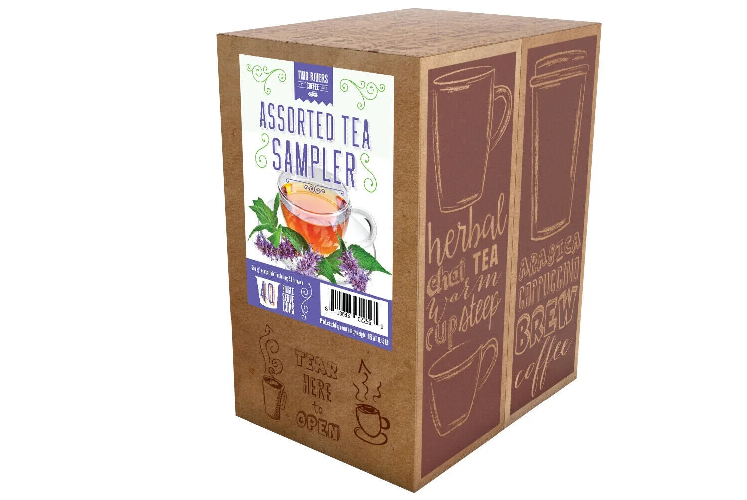 40 Count Assorted Tea Sampler Pack I503164