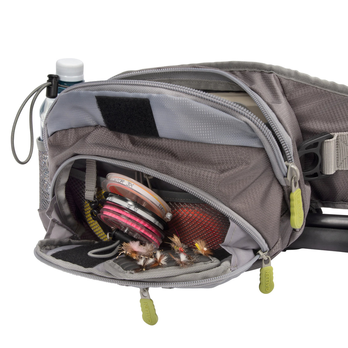 Gray/Lime Fly Fishing Sling Pack U1830