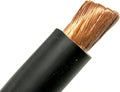 2 AWG Extra Flexible Welding Battery Cable 600 Volt 125 FT Black H18879