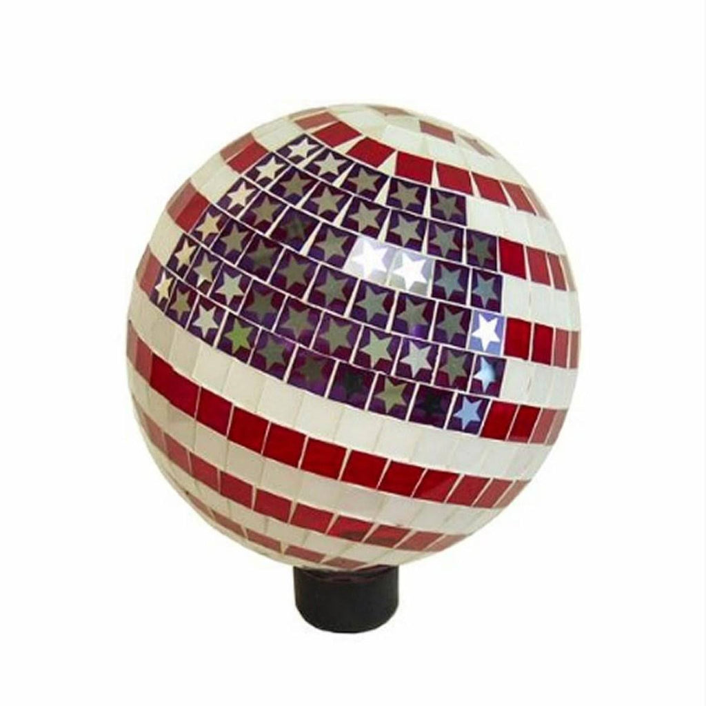 Americana Mosaic Gazing Globe V819