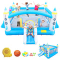 Inflatable Bouncer with Blower, 198" x 180" Play Area, 96" Tall C48435