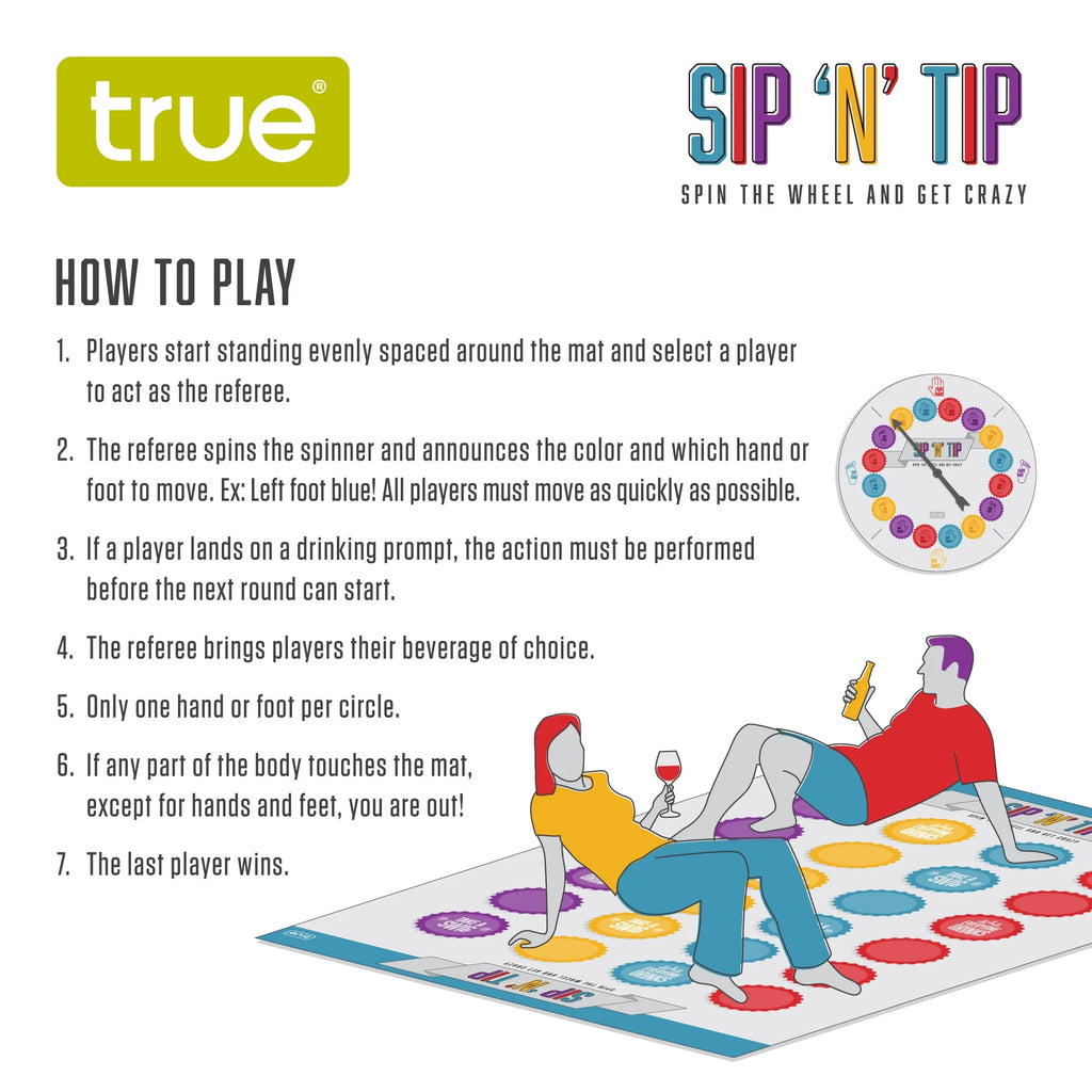Drinking Game with Mat and Spinner D989