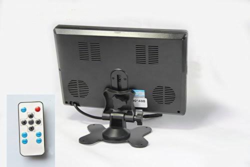 9 inch 16:9 HD 4 Split Quad Color TFT LCD Display Monitor Car Rear View Monitor T7867
