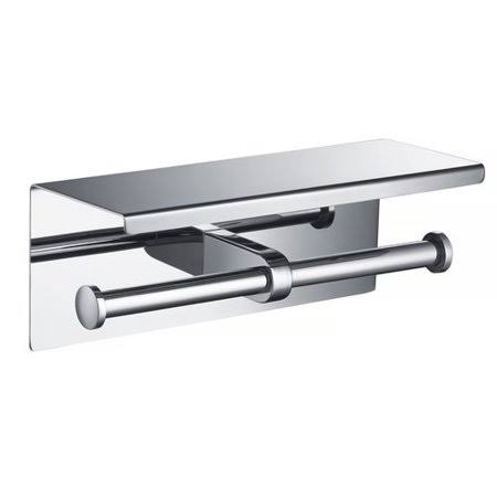 Chrome Wall Mount Toilet Paper Holder B655940