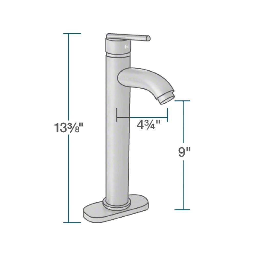Chrome Vessel Faucet Ensemble Z55740