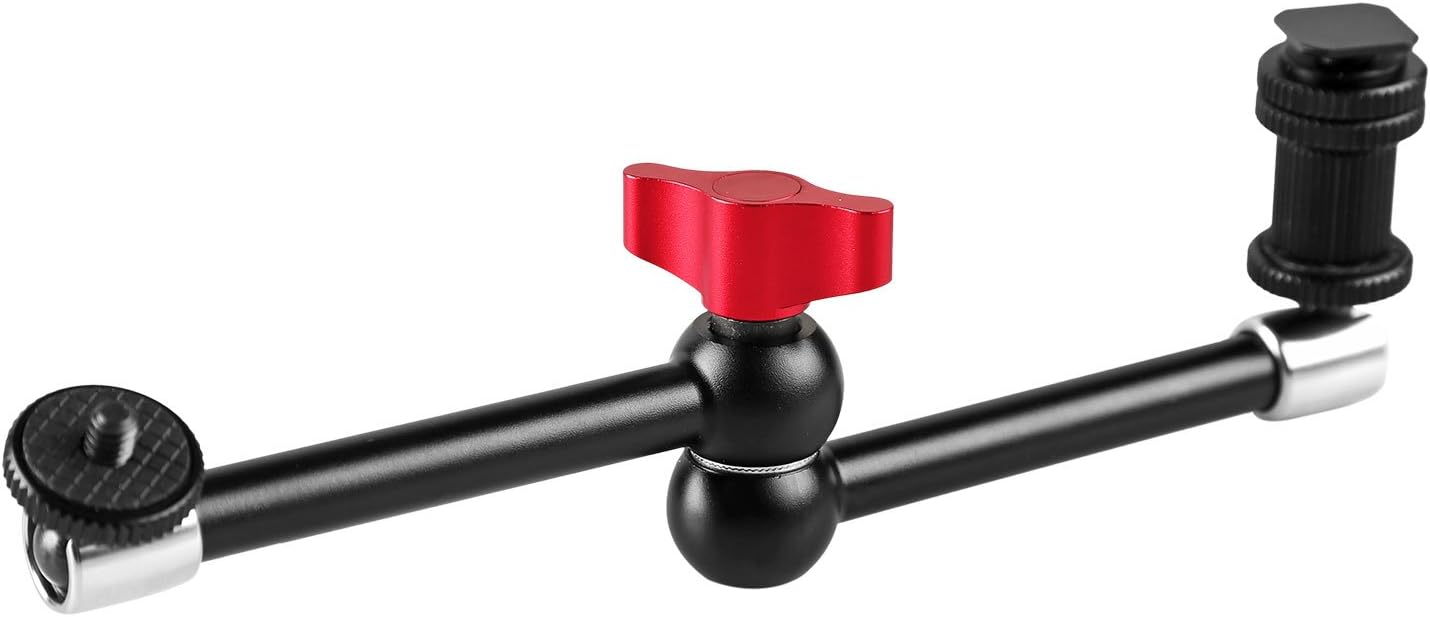 11inch Adjustable Articulating Friction Magic Arm with Large Super Clamp V79010