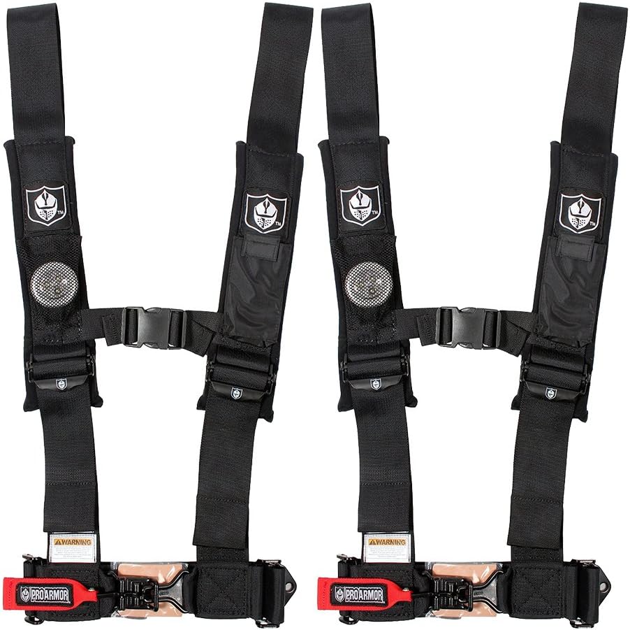 Red 4-Point Harness 3" Straps, 2 Pack G9584