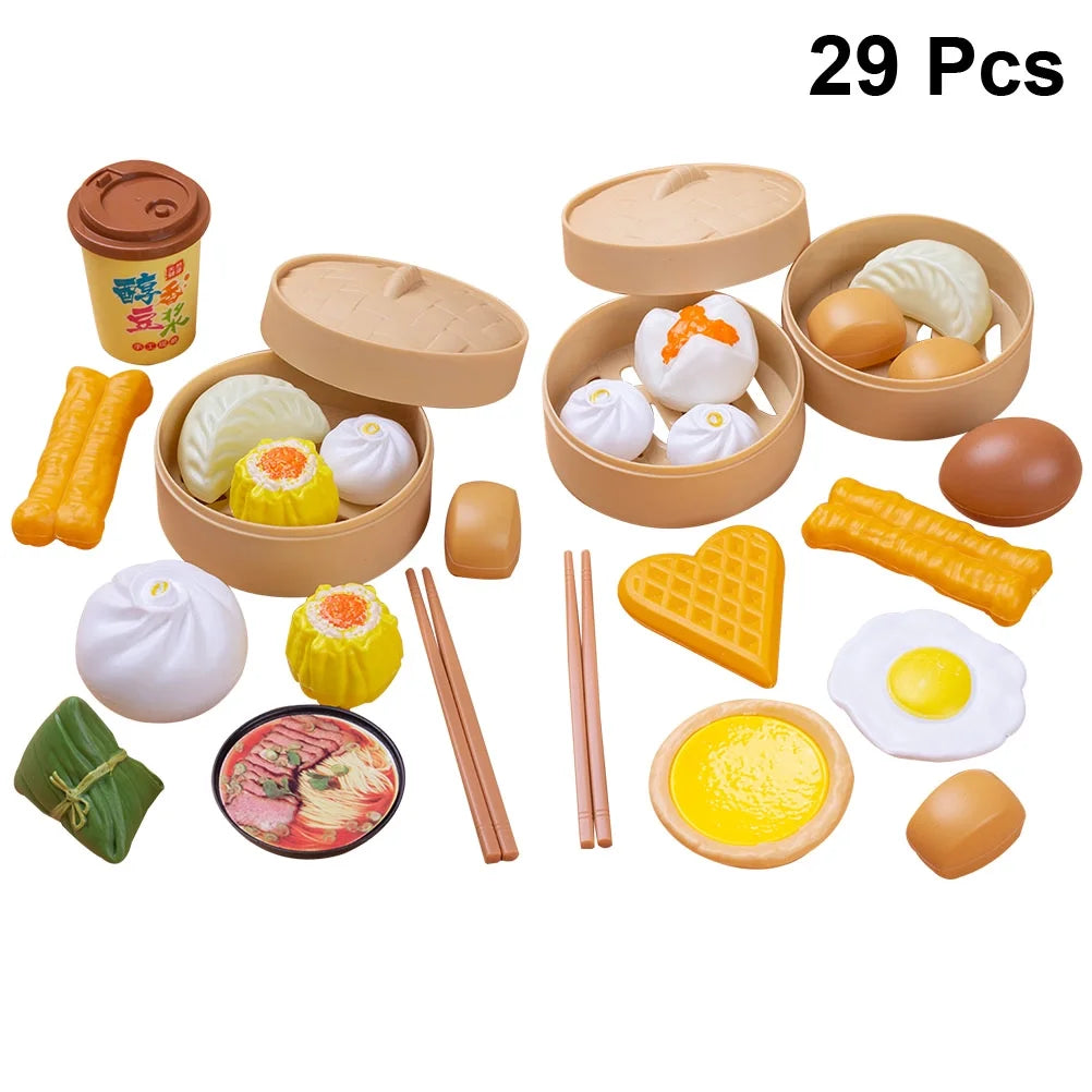 29pcs/2 Sets Kid Cooking Toys Kitchen Toys K39795